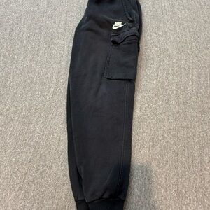 Nike Kids Black Cargo Joggers